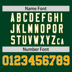Green Yellow Raglan Sleeve Authentic Baseball Jersey 4