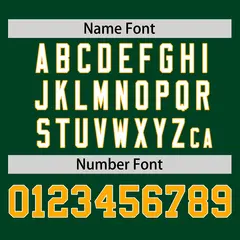 Green Yellow Raglan Sleeve Authentic Baseball Jersey 4