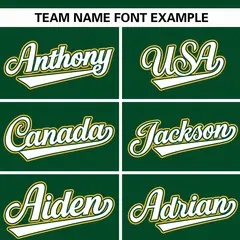Green Yellow Raglan Sleeves Varsity Full-Zip Letterman Baseball Jacket 7