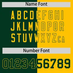 Green Yellow Split Coconut Tree Design Baseball Jersey 4