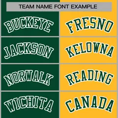 Green Yellow Two Tone Full-Snap Varsity Letterman Jacket 5