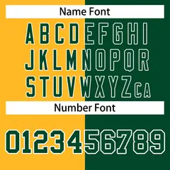 Green Yellow Two Tone Full-Snap Varsity Letterman Jacket 6