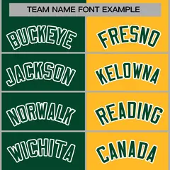Green Yellow Two Tone Full-Snap Varsity Letterman Jacket 5