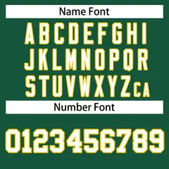 Green Yellow-White Bull Classic Casual Men Basketball Jersey 4