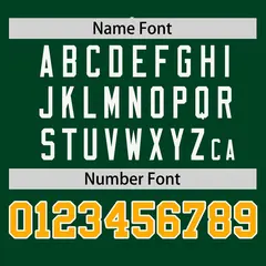 Green Yellow-White Stripe Raglan Sleeves Baseball Jersey 4