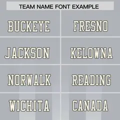 Grey Gray Vertical Fine Stripe Gradient Football Jersey 3
