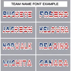 Grey White-Navy American Flag Baseball Jersey 5