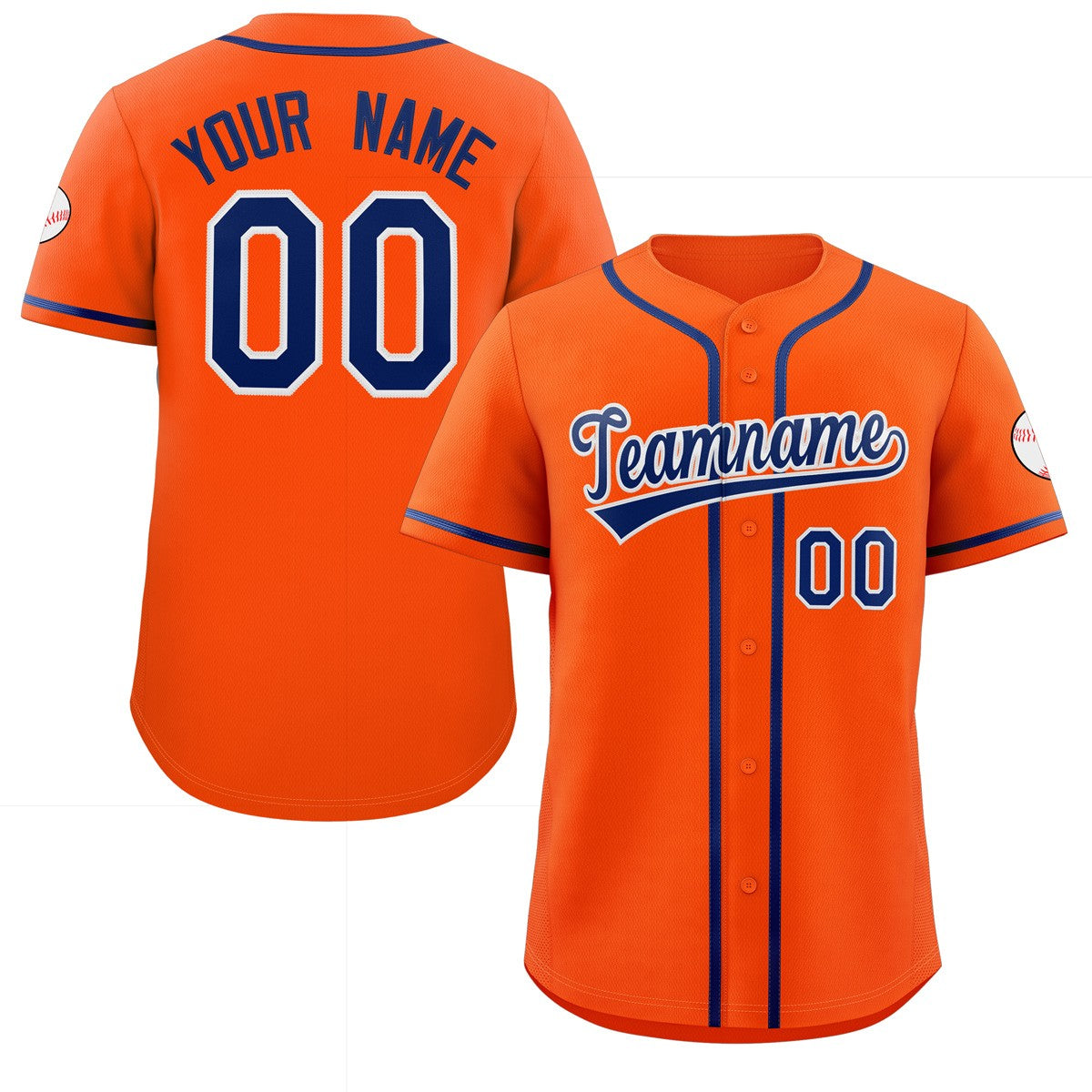 Orange&Navy