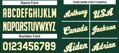 Hunter Green White-Yellow Classic Basketball Jersey 4