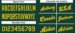 Hunter Green Yellow Classic Sets Basketball Uniform Jersey 4