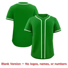Kelly Green Baseball Jersey 8