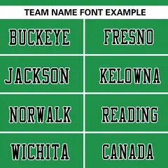 Kelly Green-Black Raglan Sleeves Authentic Football Jersey 3