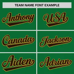 Kelly Green Brown Color Block Varsity Letterman Jacket 3