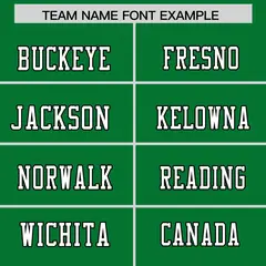 Kelly Green Classic Authentic Football Jersey 3