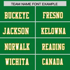 Kelly Green Classic Authentic Football Jersey 3