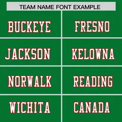 Kelly Green Classic Authentic Football Jersey 3