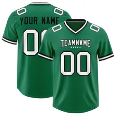 Kelly Green Classic Style American Football Jersey 1
