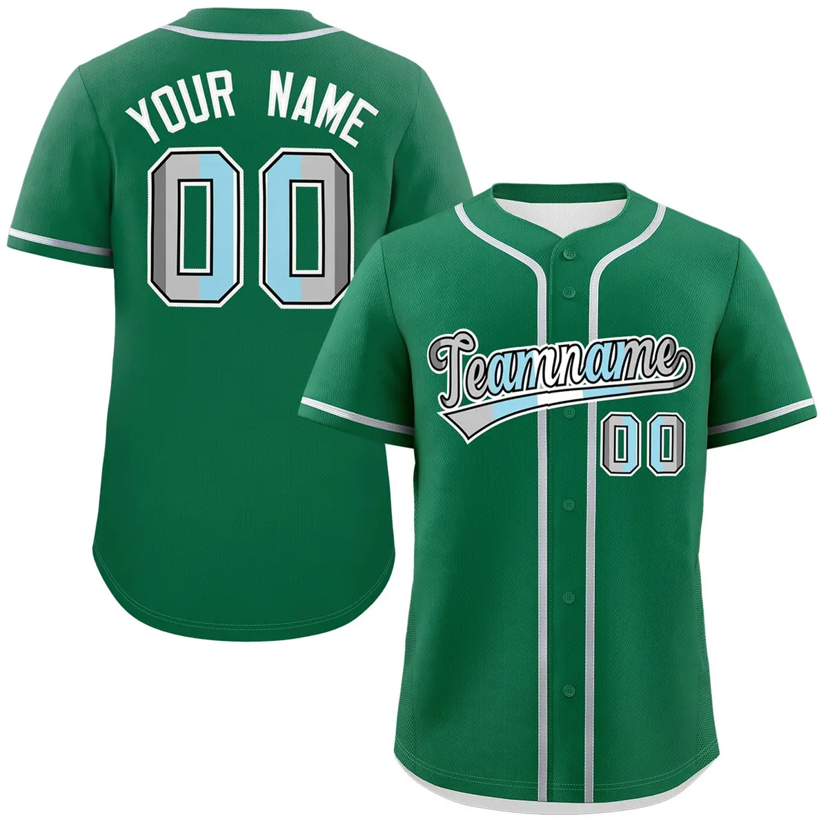Kelly Green Demiboy Pride Month Baseball Jersey
