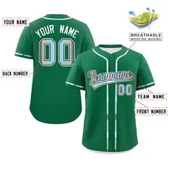 Kelly Green Demiboy Pride Month Baseball Jersey 2