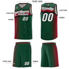 Kelly Green Dot Scatter Graffiti Pattern Basketball Jersey 2