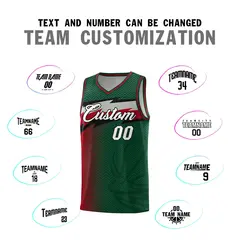 Kelly Green Dot Scatter Graffiti Pattern Basketball Jersey 3