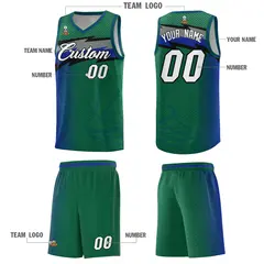 Kelly Green Dot Scatter Graffiti Pattern Basketball Jersey 2