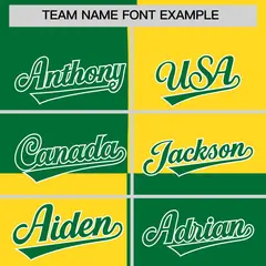 Kelly Green Gold Color Block Varsity Letterman Jacket Hoodie 5