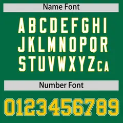 Kelly Green Gold Contrast Raglan Baseball Jersey 4