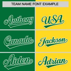Kelly Green Gold Four Squares Performance Polo Shirt 3