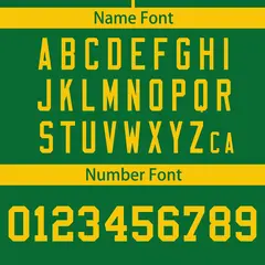Kelly Green Gold Full Button Classic Baseball Jersey 4