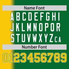 Kelly Green Gold Pinstripe Gradient Baseball Jersey 4