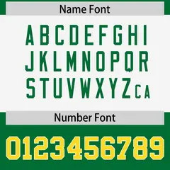 Kelly Green Gold Raglan Sleeves Authentic Football Jersey 4