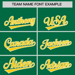 Kelly Green Gold Raglan Three Stripes Varsity Letterman Jacket Hoodie 5