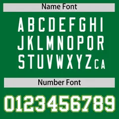 Kelly Green Gold Side Flame Outline Baseball Jersey 4