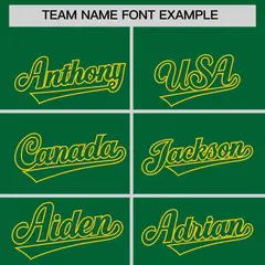 Kelly Green Gold-White Color Block Varsity Full-Snap Letterman Jacket Hoodie 5