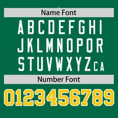 Kelly Green Gold-White Stripe Raglan Sleeves Baseball Jersey 4