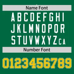 Kelly Green Gold Zebra Graffiti Authentic Baseball Jersey 4