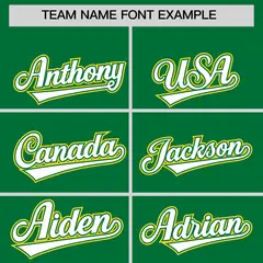 Kelly Green Graffiti Multicolored Flames Baseball Jersey 3
