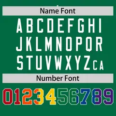Kelly Green LGBT Rainbow Pride Month Baseball Jersey 4