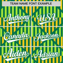 Kelly Green Lingge Sunshine Team Polo Shirts 3