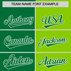 Kelly Green Neon Green Four Squares Performance Polo Shirt 3