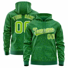 Kelly Green Neon Green Leopard Print Varsity Letterman Jacket Hoodie 1