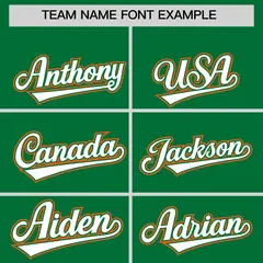 Kelly Green Orange Side Flame Outline Basketball Jersey 3