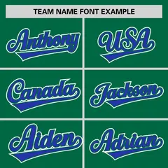 Kelly Green Royal Classic Sleeveless Baseball Jersey 3