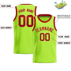 Kelly Green Sequined Trim Athletic Basketball Jersey 2