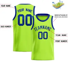 Kelly Green Sequined Trim Athletic Basketball Jersey 2