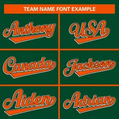 Kelly Green Varsity Full-Snap Letterman Baseball Jacket 5