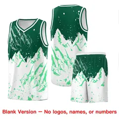 Kelly Green White Beast Pattern Sports Basketball Jersey 7