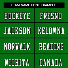 Kelly Green White-Black Classic Style Mesh Football Jersey 3