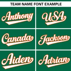 Kelly Green White Gradient Ribbed Authentic Baseball Jersey 3